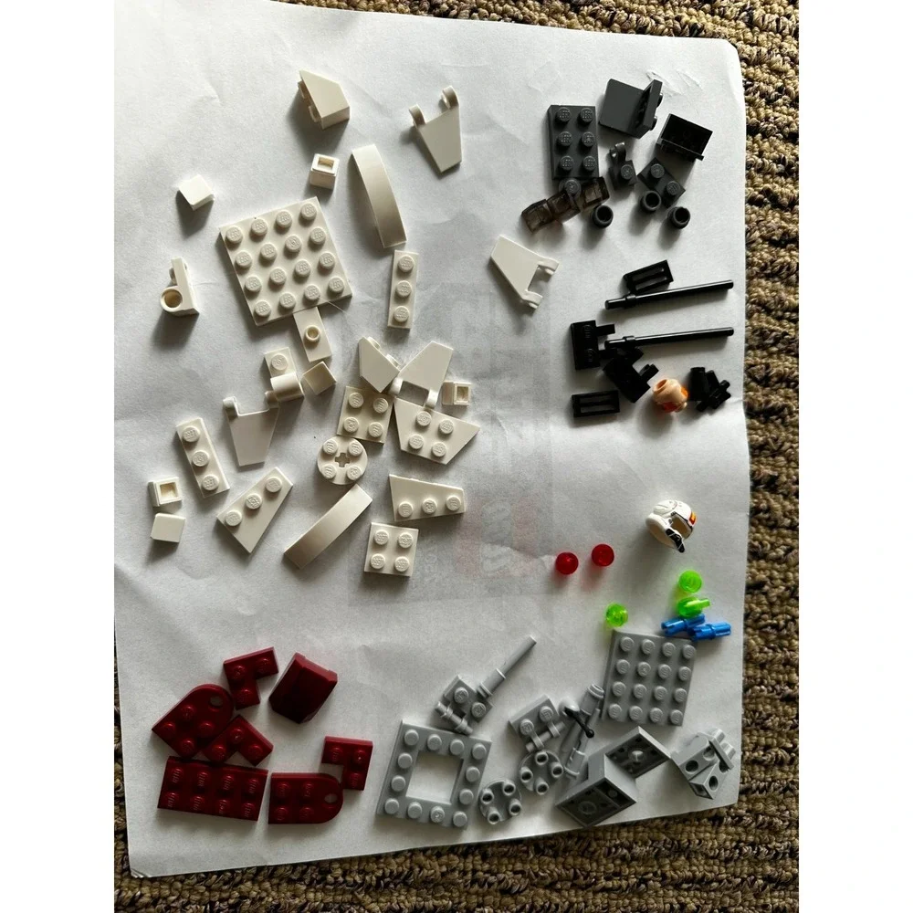 Lego Star Wars ARC-170 Starfighter Retired‎ Incomplete 75072